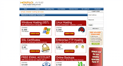 Desktop Screenshot of hostedlayer.com